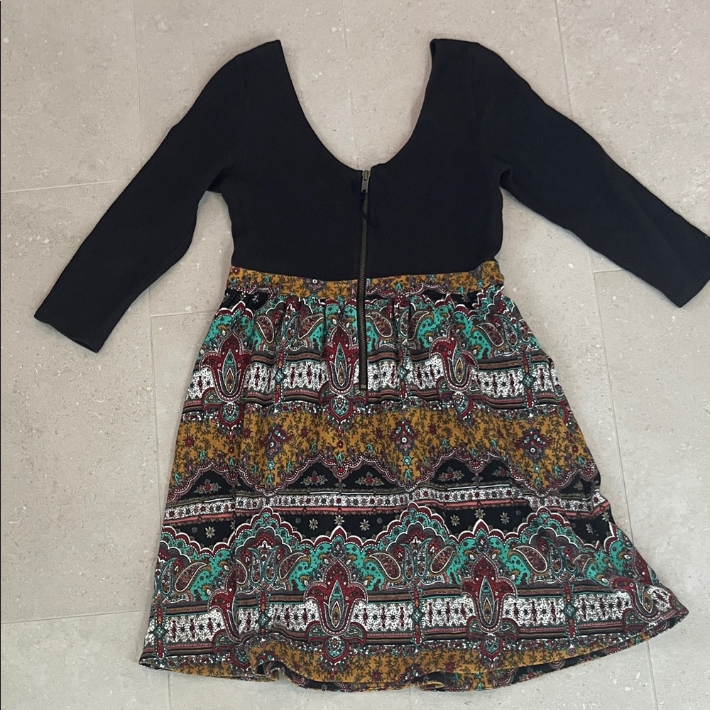 Anthropologie Maeve Vibrant Patterned Dress - Picture 3 of 4